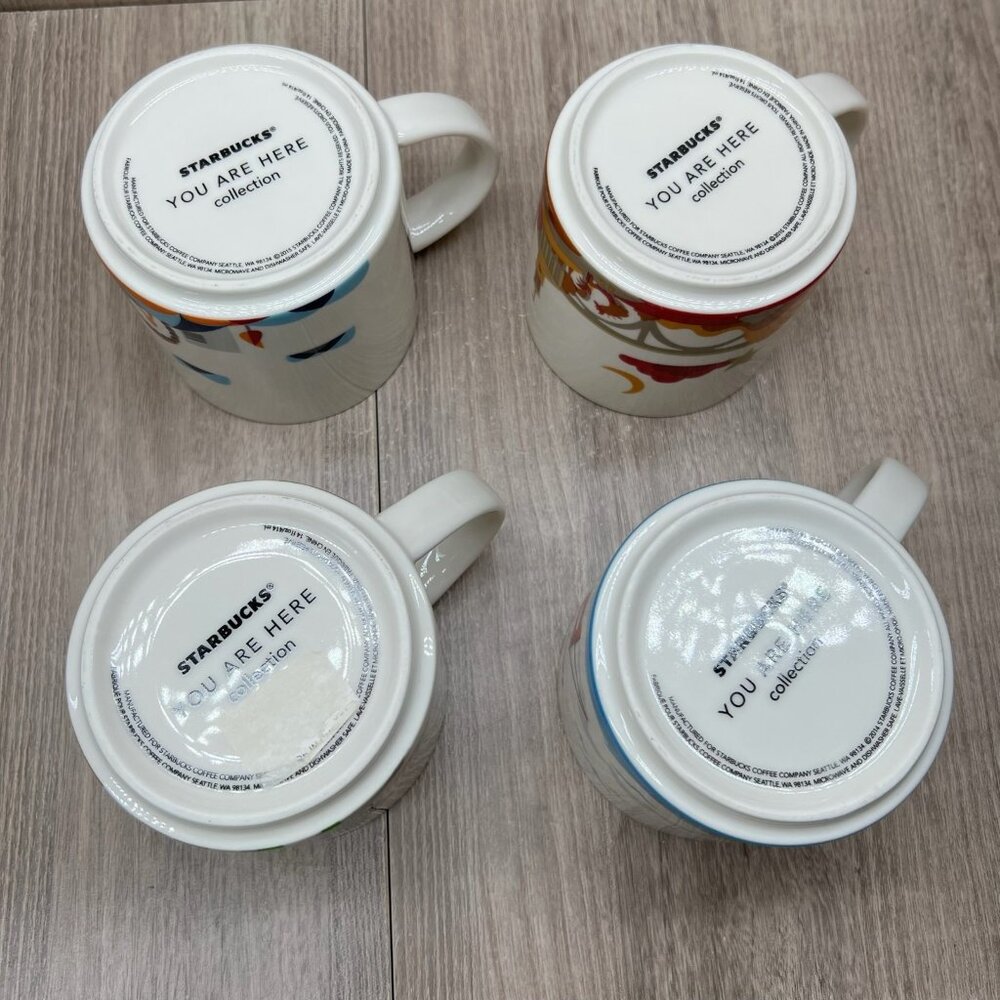 Starbucks You Are Here Collection Mugs Arizona Chicago Nashville San Francisco - Picture 7 of 13